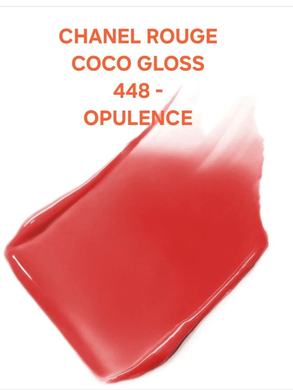 CHANEL ROUGE COCO GLOSS 448 - OPULENCE. BNIB